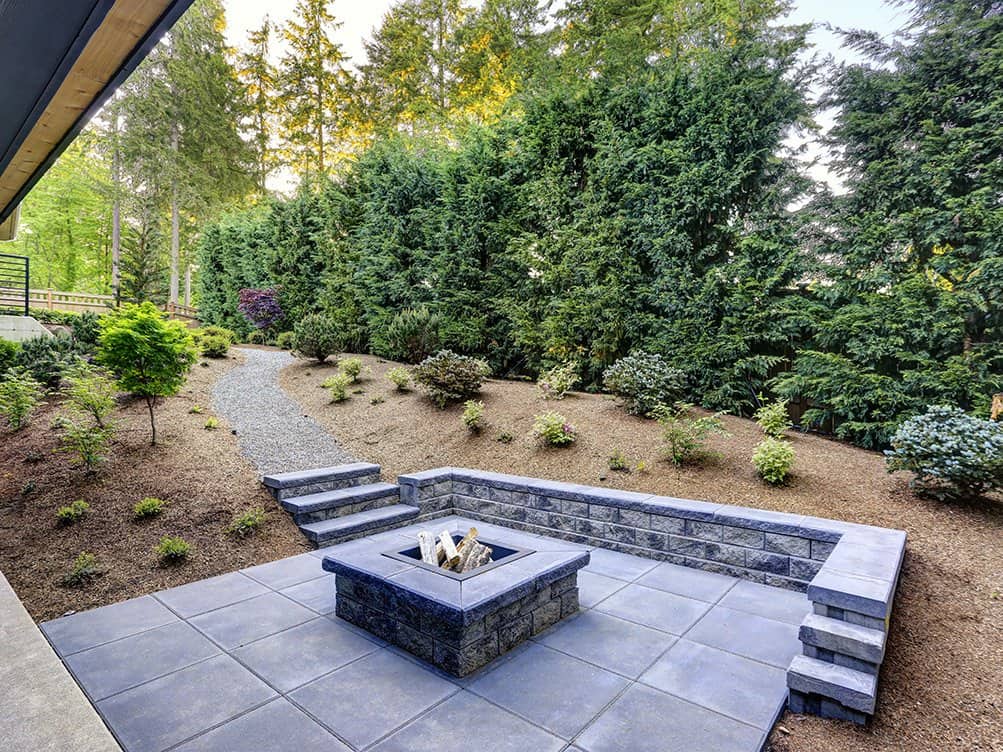 Patio with fire pit