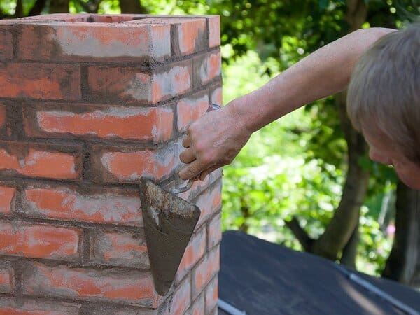 Doing a small chimney repair
