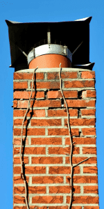 Chimney Needing Tuckpointing