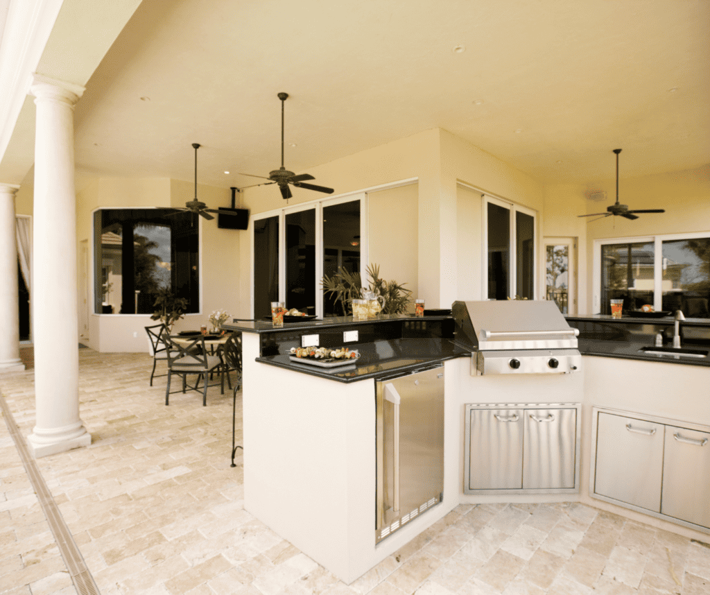 Maximize your home's value with upgraded appliances in your outdoor kitchen