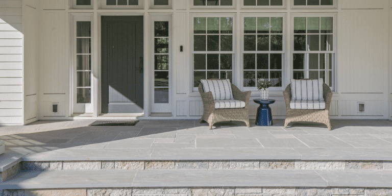 Flagstone Front Porch
