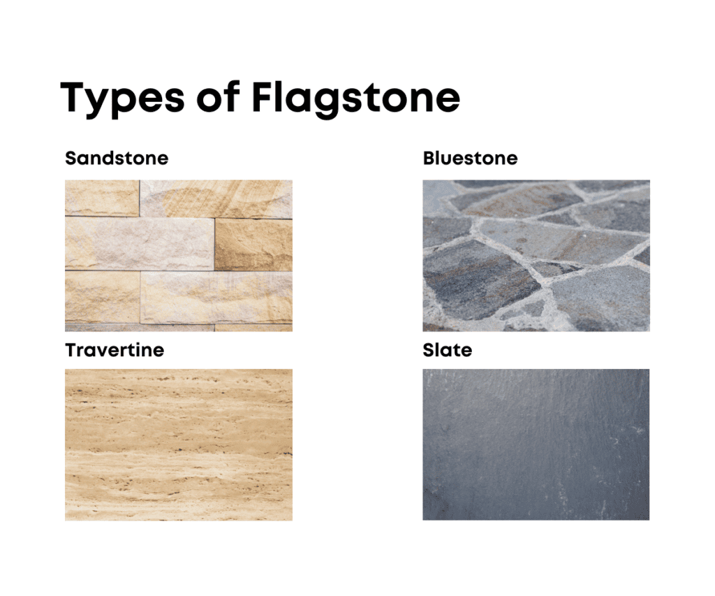 Types of flagstone