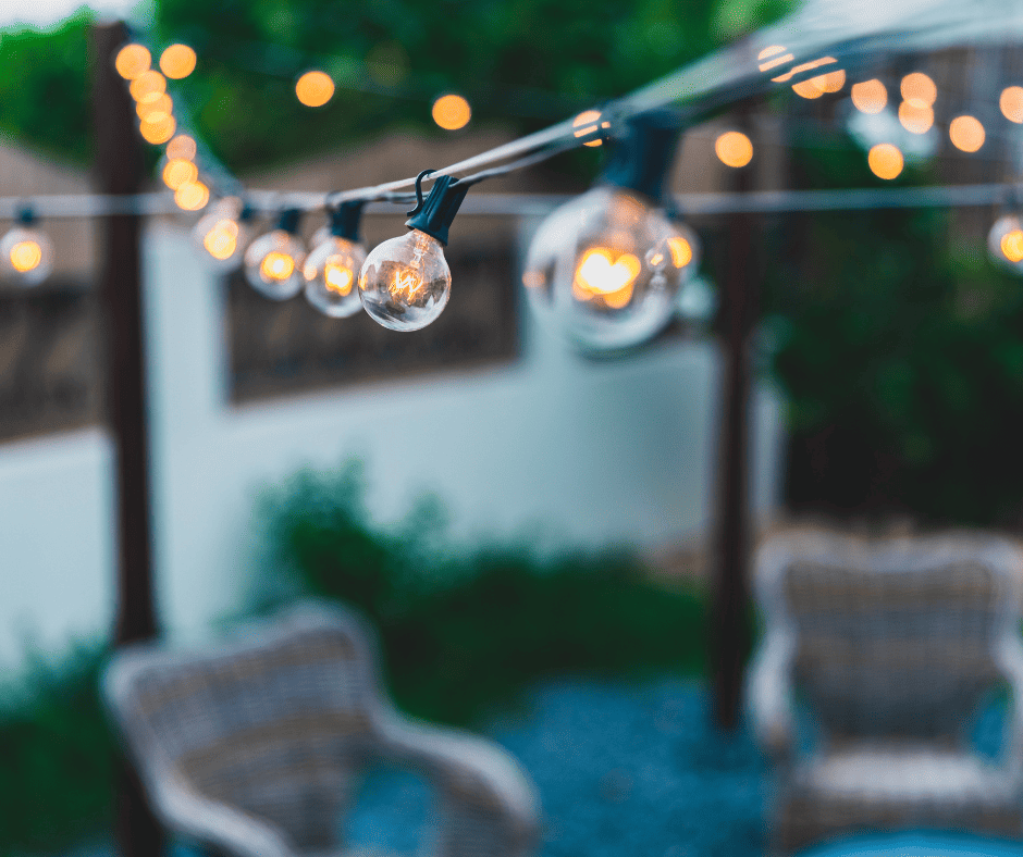 Cafe Lights for patios