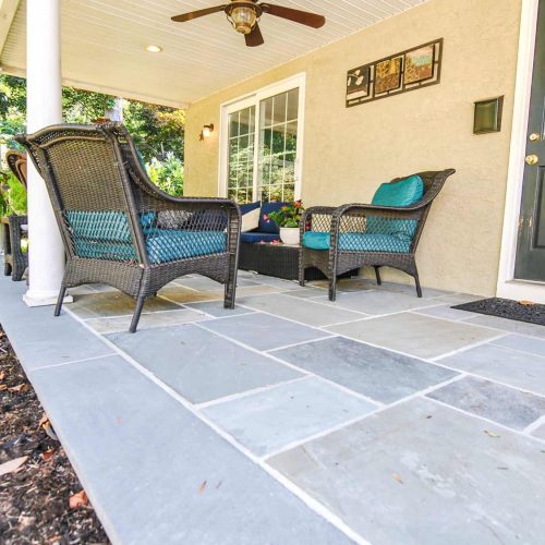 Flagstone patio