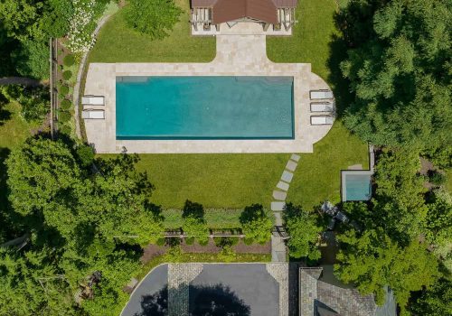 Outdoor Living Space with Pool