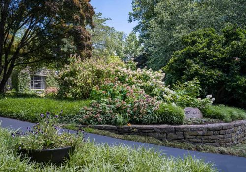 Stone Retaining Wall